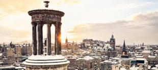 University of Edinburgh in Winter